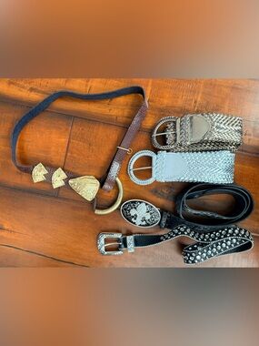 Bundle of 5 Women’s Belts